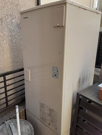 京都で給湯器工事をした施工事例1
