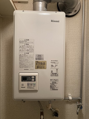 北海道で給湯器工事をした施工事例2