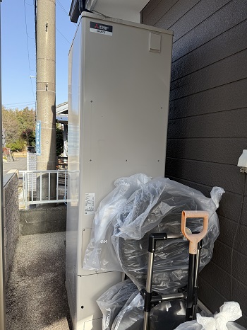 滋賀で給湯器工事をした施工事例1