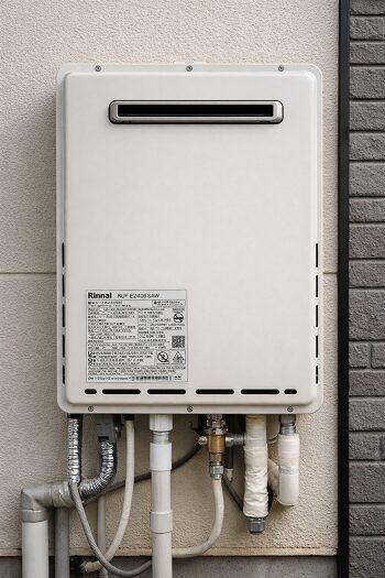 長野の給湯器交換工事の事例1